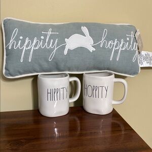 HIPPITY & HOPPITY Mugs and PILLOW